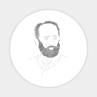 Tchaikovsky - Portrait Magnet